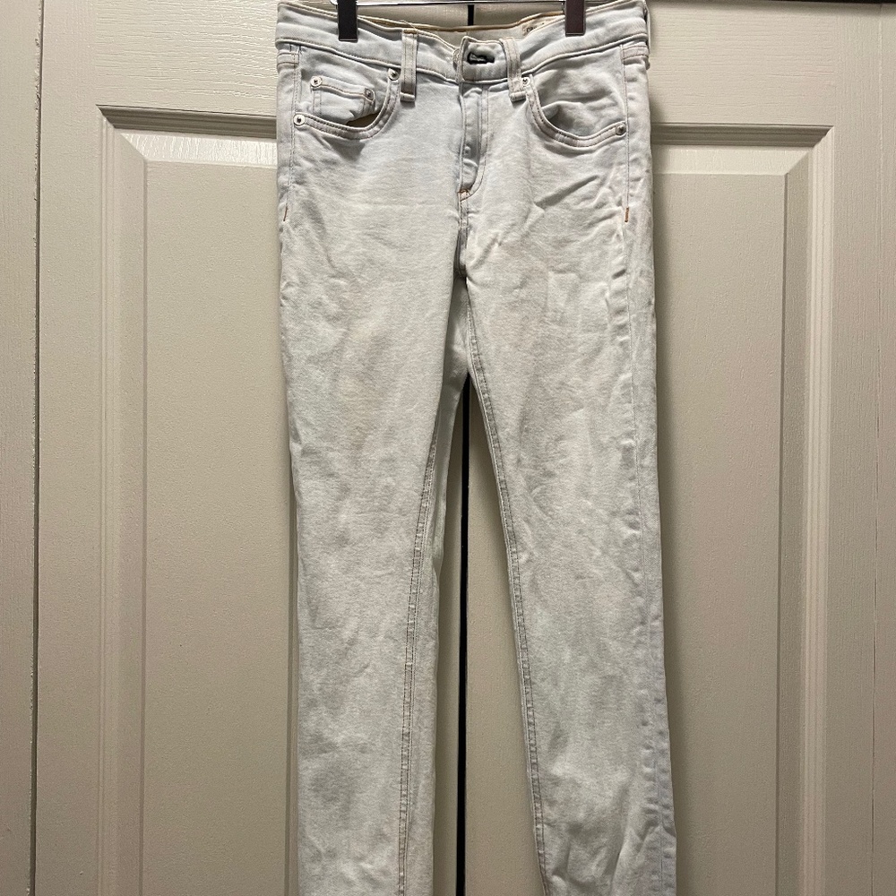 Rag & Bone Light Wash Skinny Jean - Picture 2 of 6